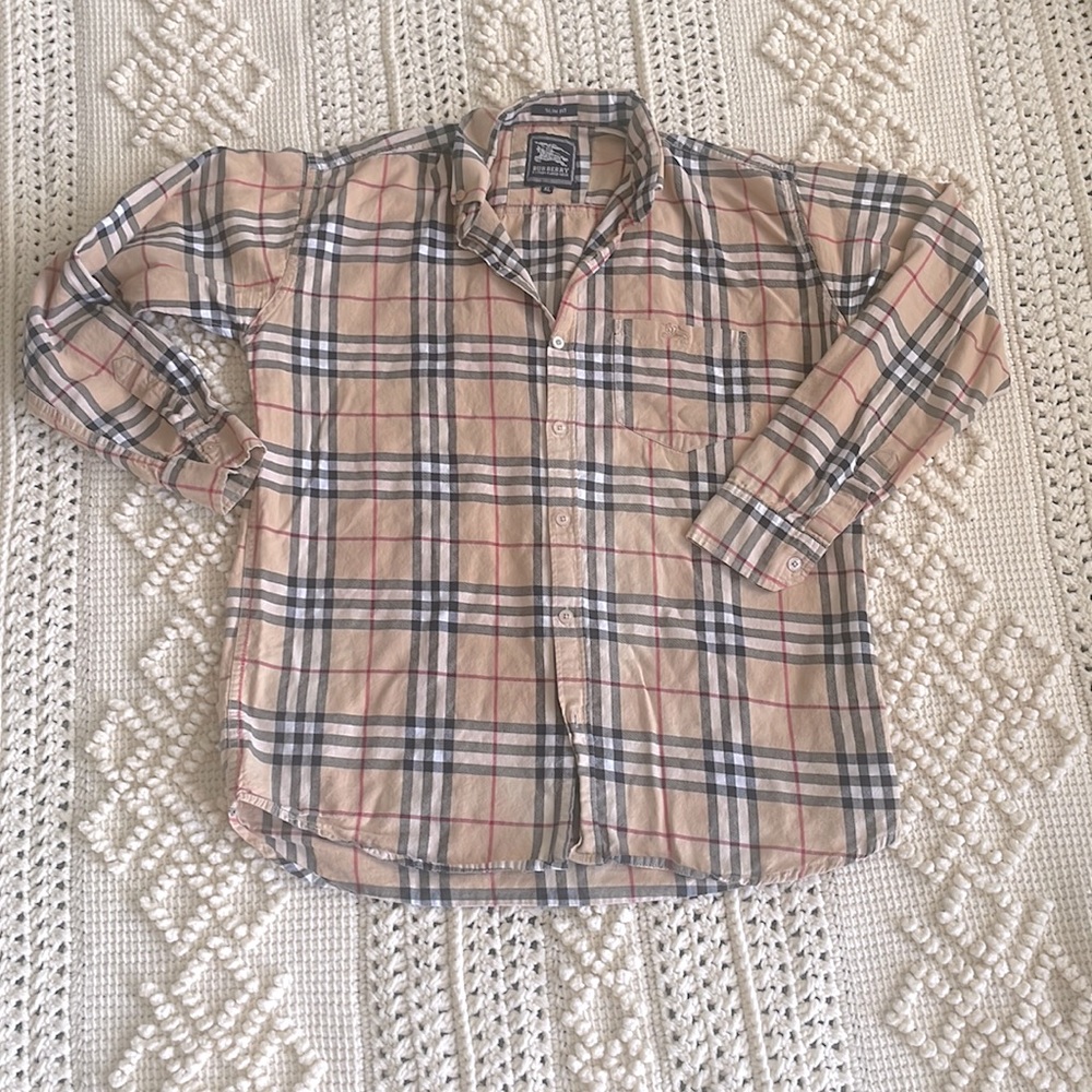 Burberry Caxton Check Poplin Button-Up Shirt